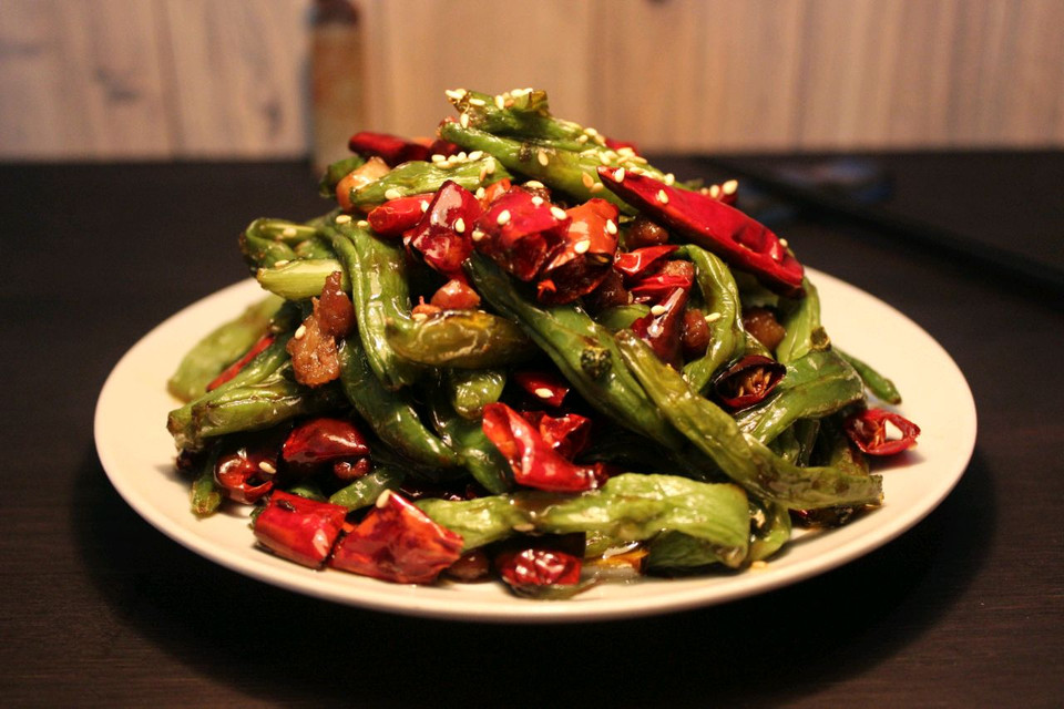 干煸芸豆的做法