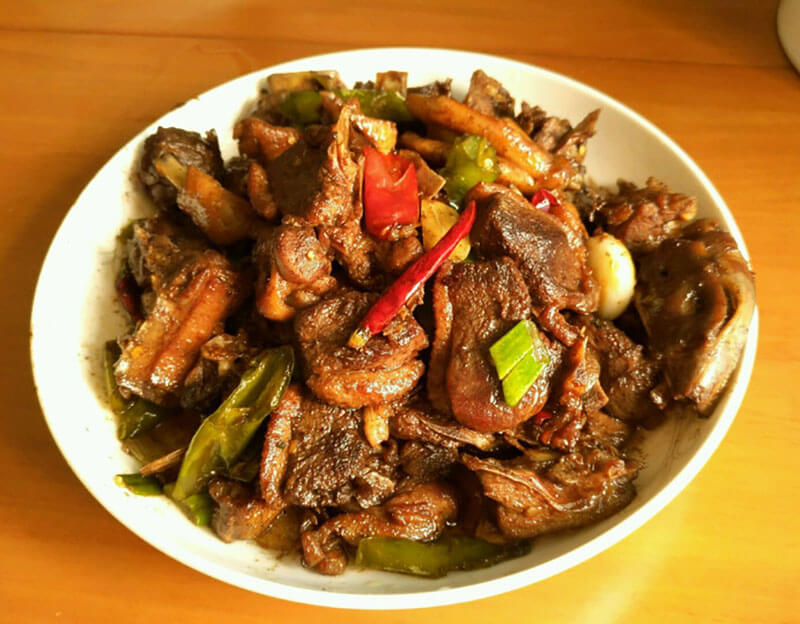 血鸭的做法